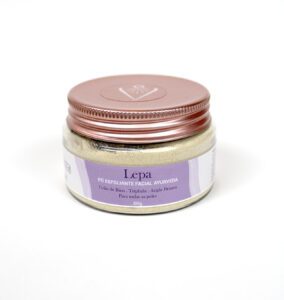Esfoliante facial natural lepa